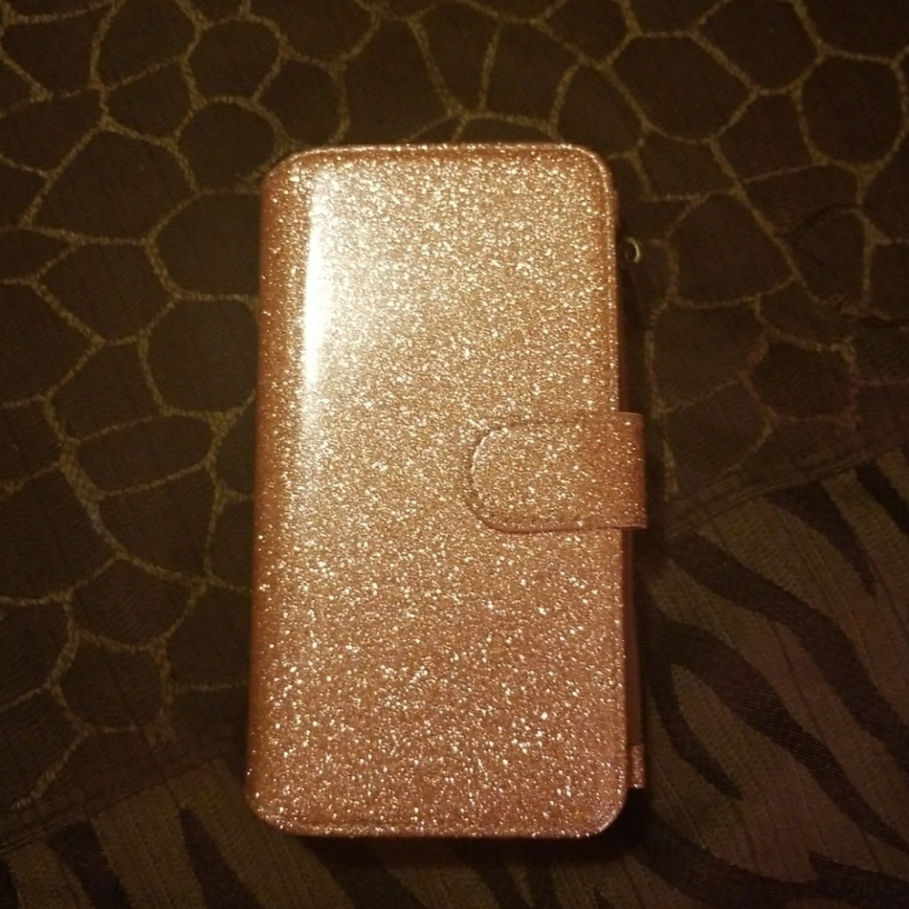 Galaxy Note 5 Rose Gold Wallet Case